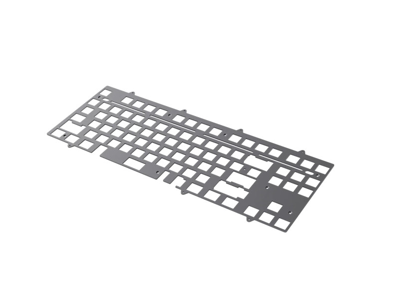 Eighty Plate - Variant:Aluminum - Layout:ANSI